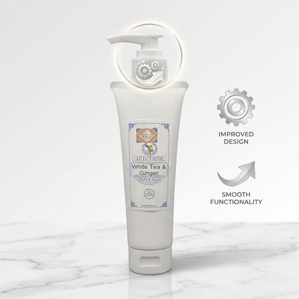 White Tea & Ginger Goat Milk Lotion 8 oz.