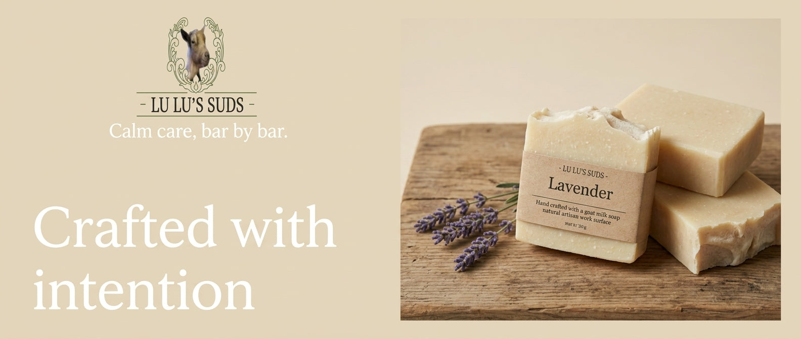 Lavender Goat Milk Soap 5 oz.
