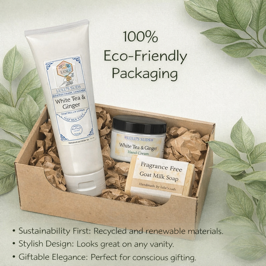 White Tea & Ginger Goat Milk Lotion 4 oz.