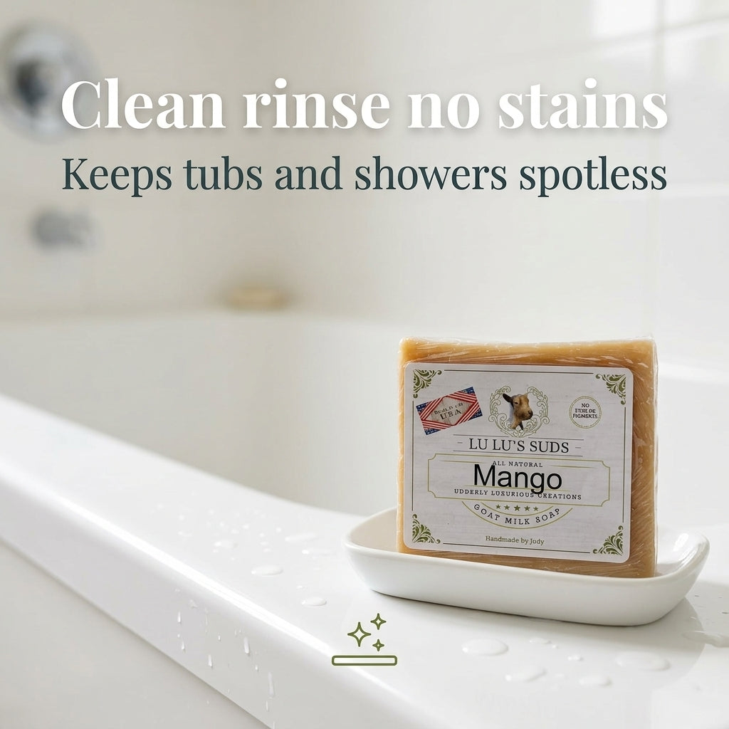Mango Goat Milk Soap 5 oz.