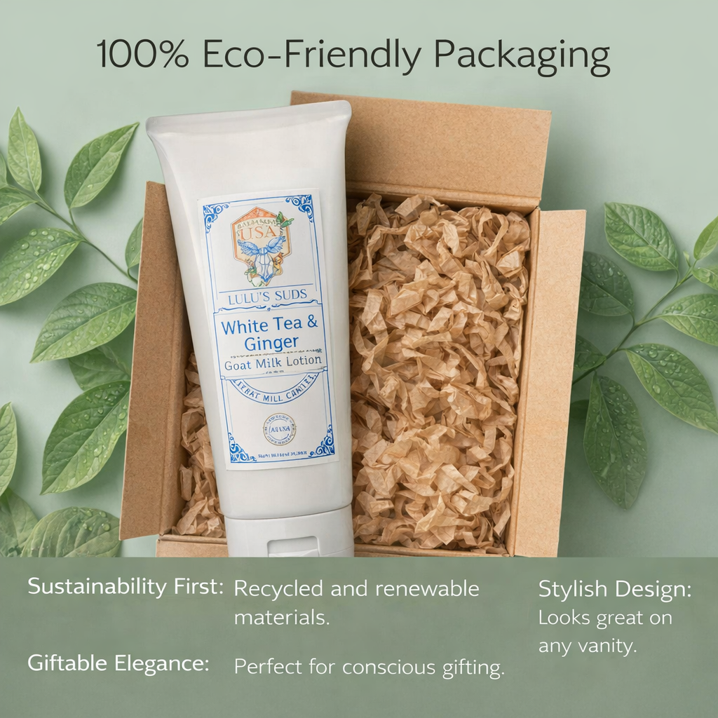 White Tea & Ginger Goat Milk Lotion 4 oz.