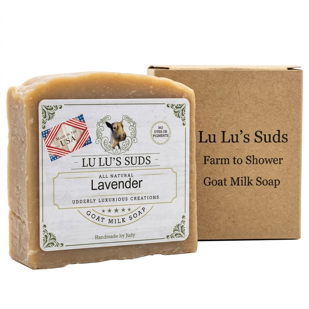 Lavender Goat Milk Soap 5 oz.