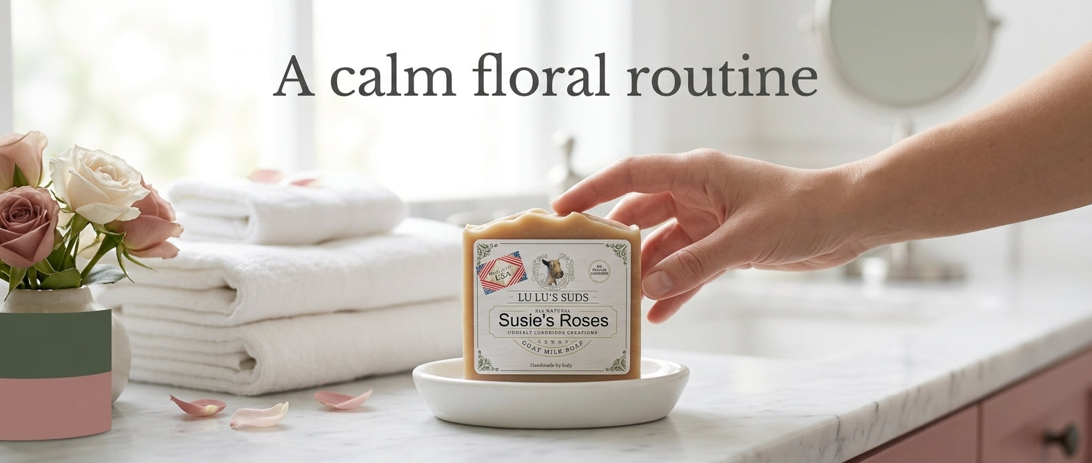 Susie's Roses Goat Milk Soap 5 oz.