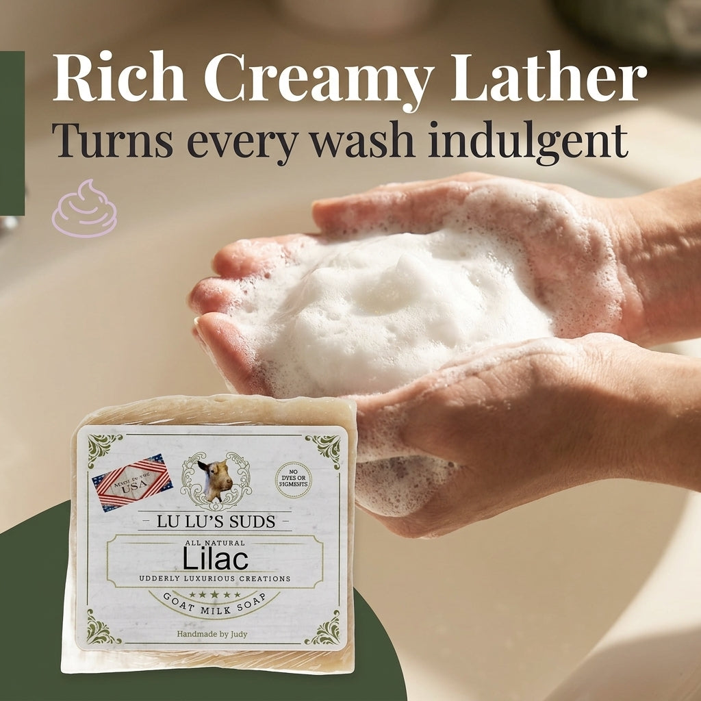 Lilac Goat Milk Soap 5 oz.