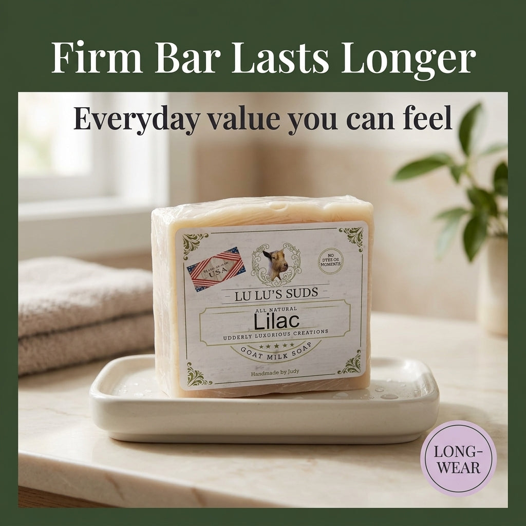 Lilac Goat Milk Soap 5 oz.
