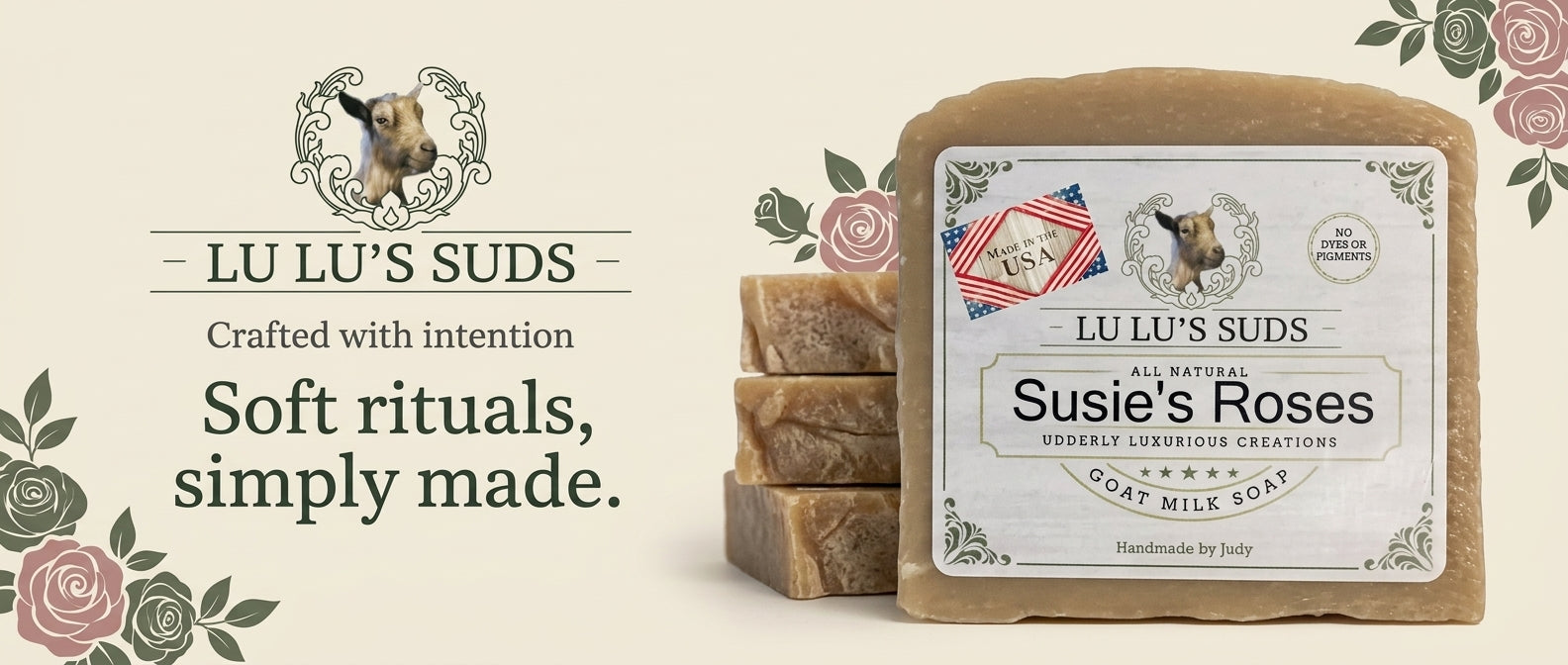 Susie's Roses Goat Milk Soap 5 oz.