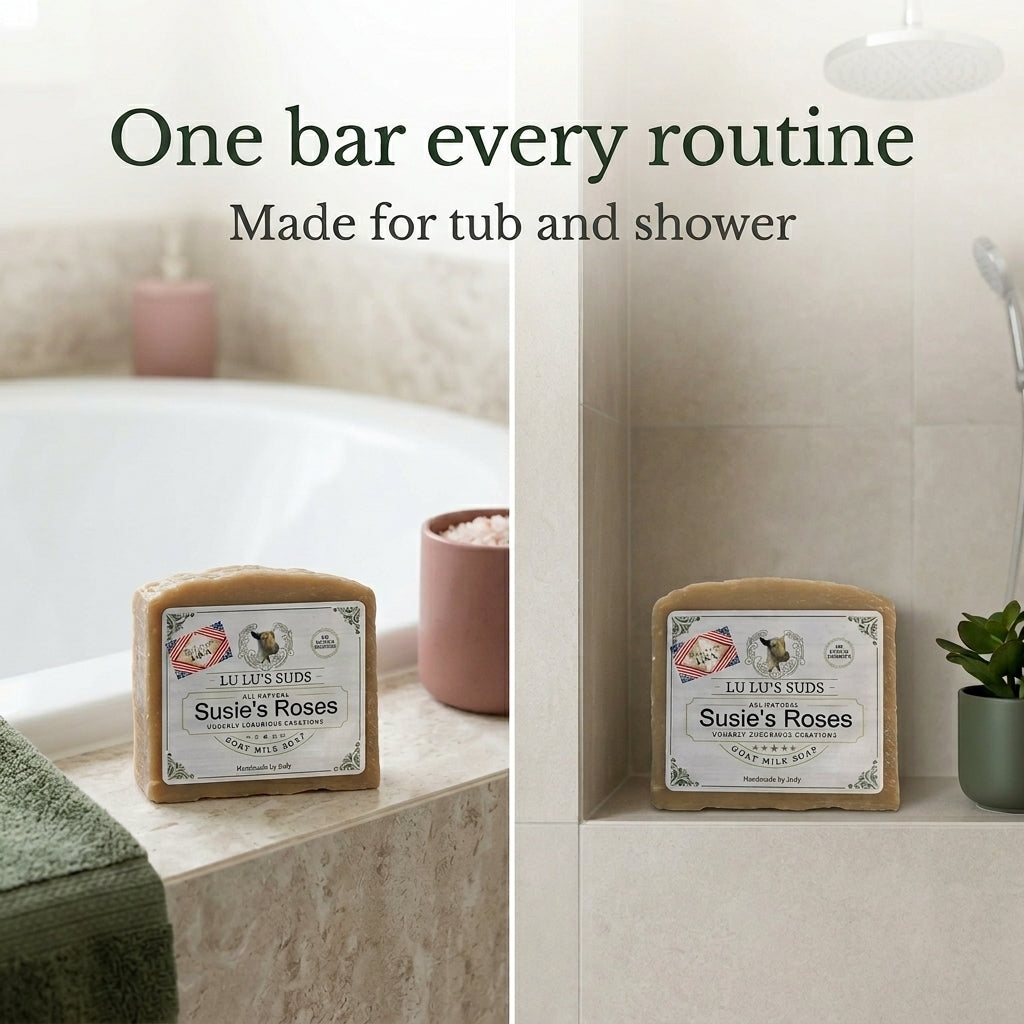 Susie's Roses Goat Milk Soap 5 oz.