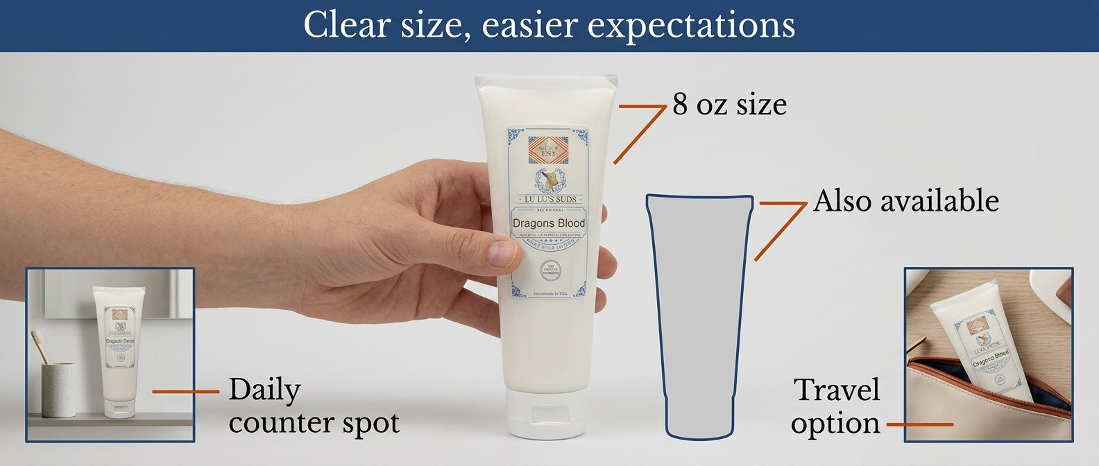 Dragons Blood Goat Milk Lotion 8 oz.
