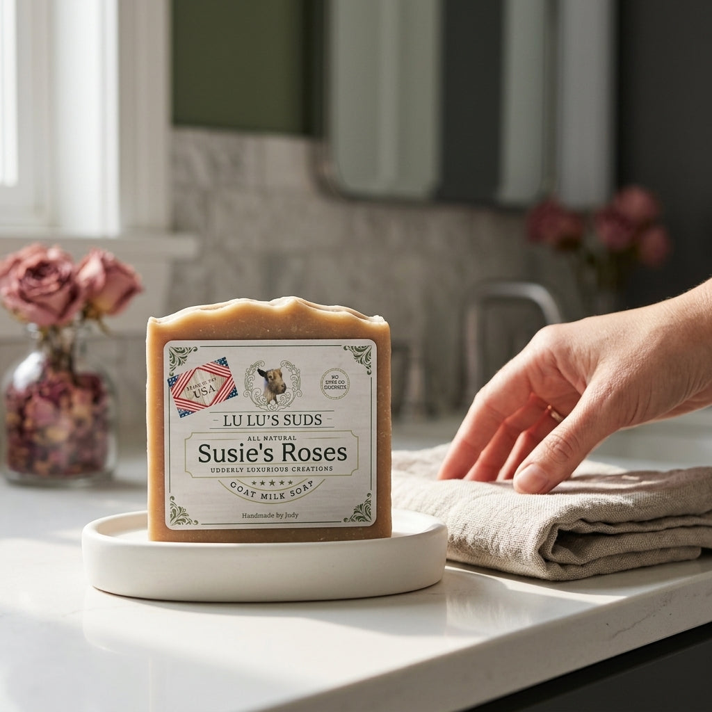 Susie's Roses Goat Milk Soap 5 oz.