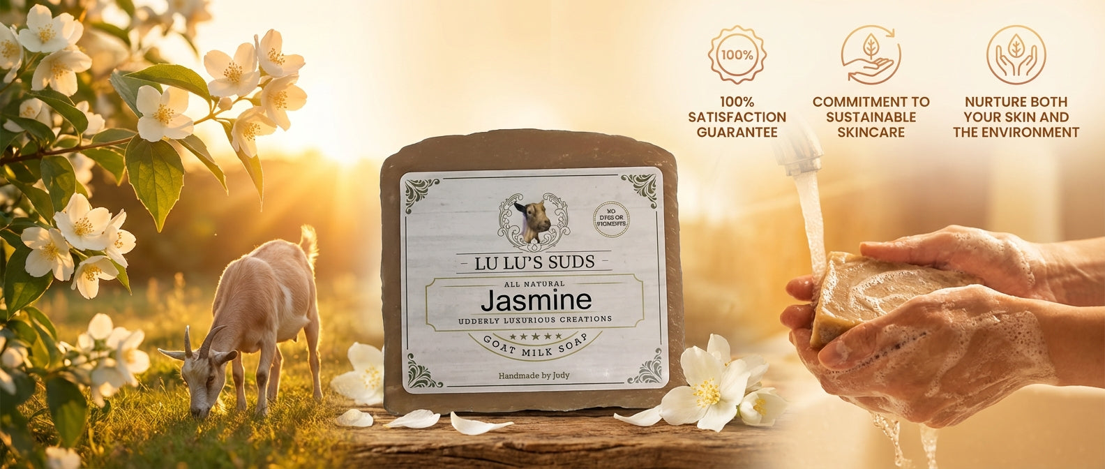 Jasmine Goat Milk Soap 5 oz.