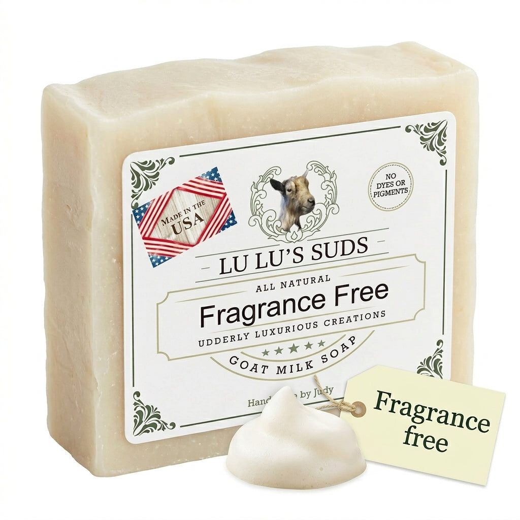 Fragrance Free Goat Milk Soap 5 oz.