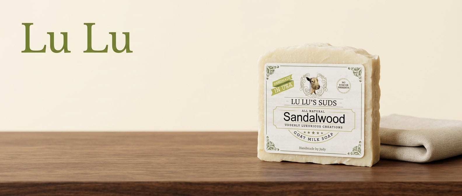 Sandalwood Goat Milk Soap 5 oz.