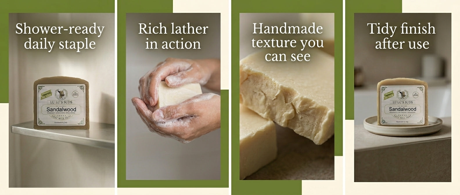 Sandalwood Goat Milk Soap 5 oz.