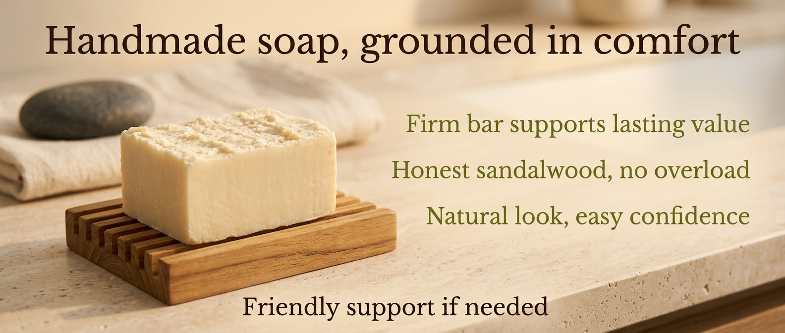 Sandalwood Goat Milk Soap 5 oz.