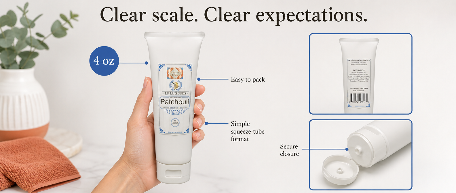 Patchouli Goat Milk Lotion 8 oz.