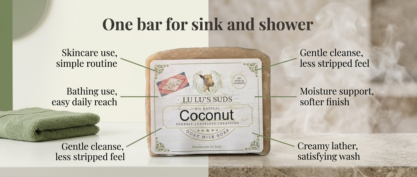 Coconut Goat Milk Soap 5 oz.