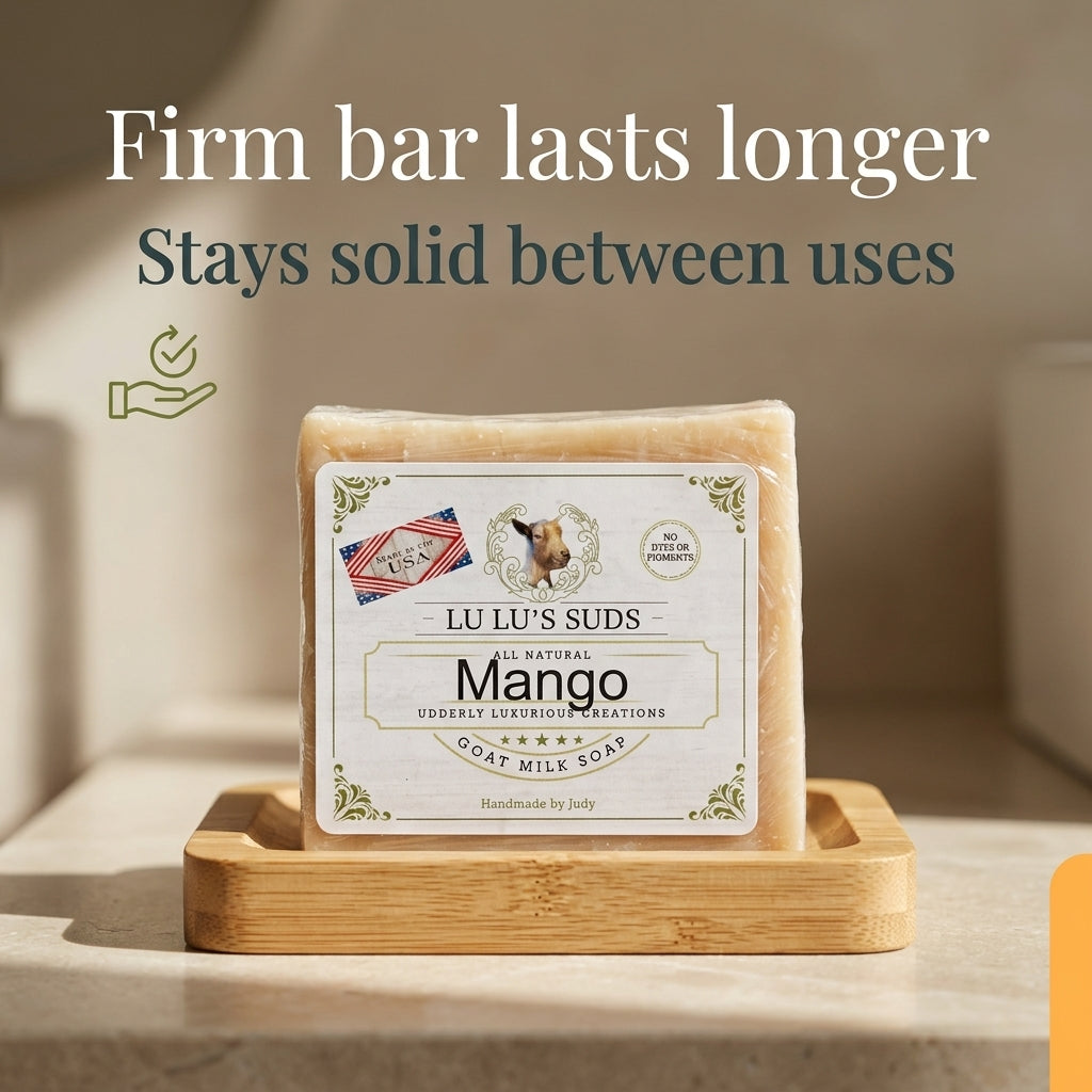 Mango Goat Milk Soap 5 oz.