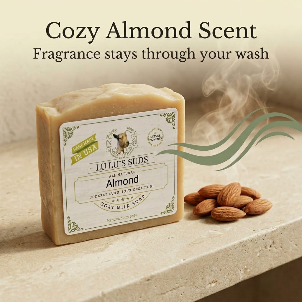 Almond Goat Milk Soap 5 oz.