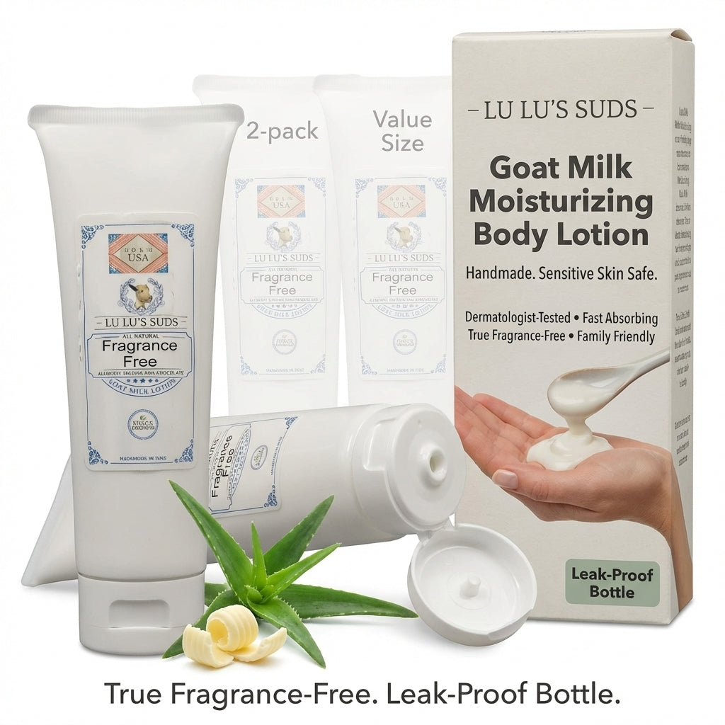 Fragrance Free Goat Milk Lotion 4 oz.