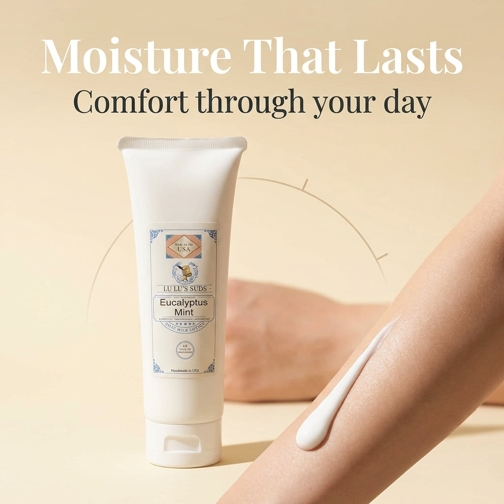 Eucalyptus Mint Goat Milk Lotion 8 oz.