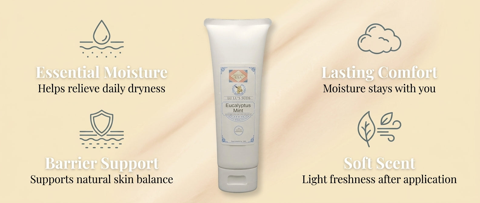 Eucalyptus Mint Goat Milk Lotion 8 oz.