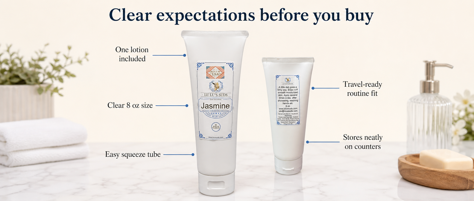 Jasmine Goat Milk Lotion 4 oz.