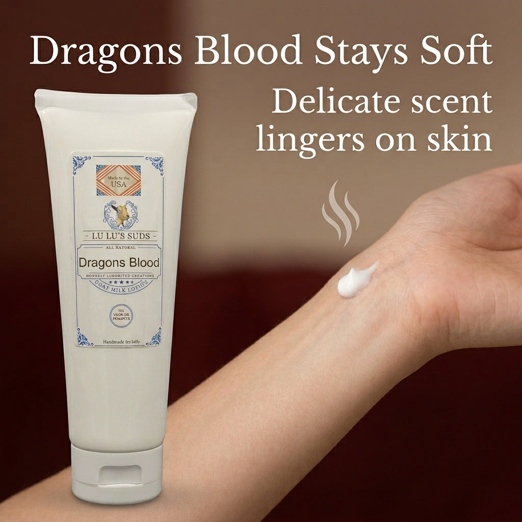 Dragons Blood Goat Milk Lotion 8 oz.
