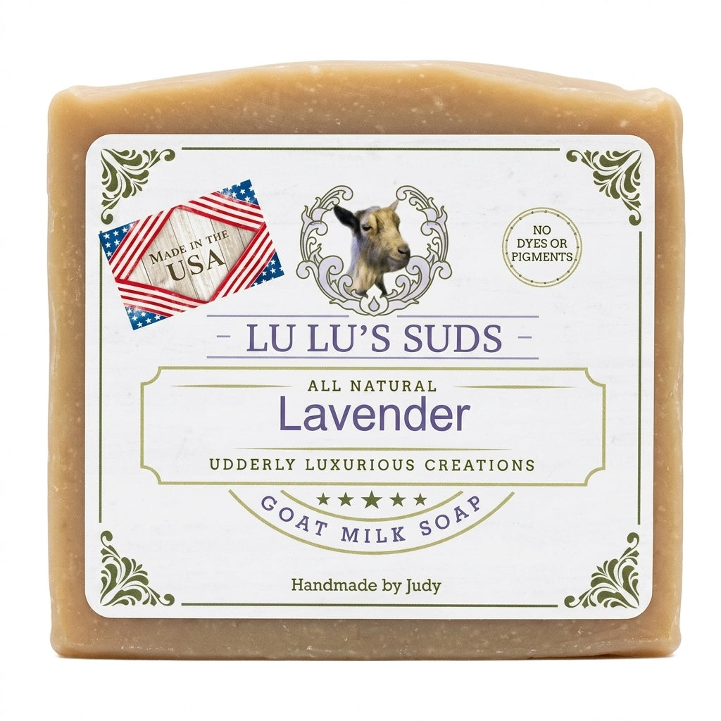 Lavender Goat Milk Soap 5 oz.