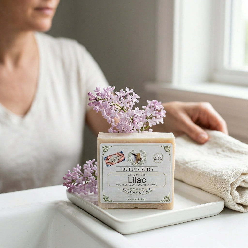 Lilac Goat Milk Soap 5 oz.