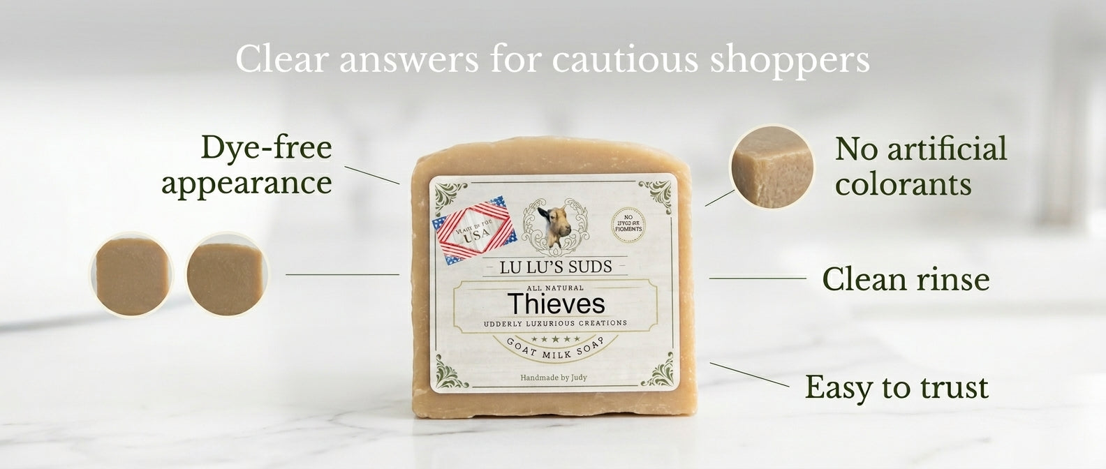Thieves Goat Milk Soap 5 oz.