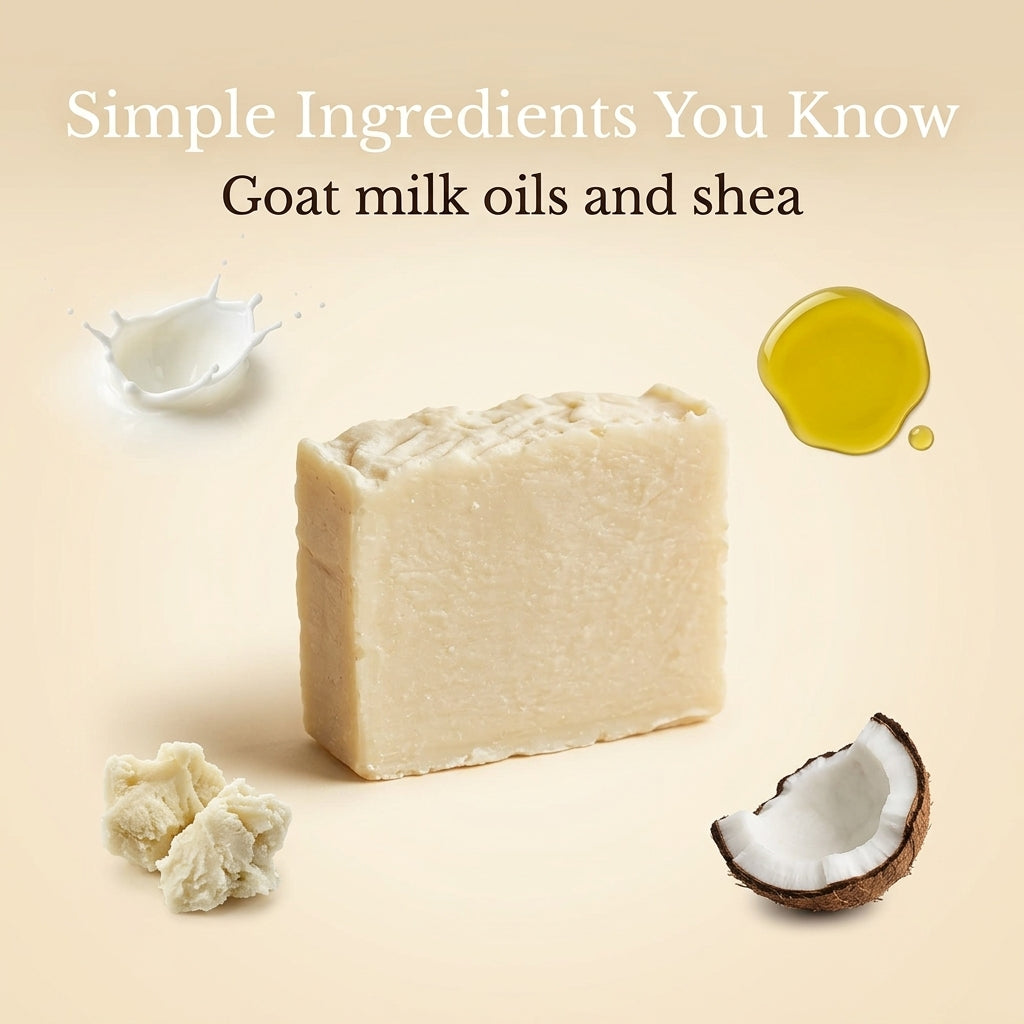 Sandalwood Goat Milk Soap 5 oz.