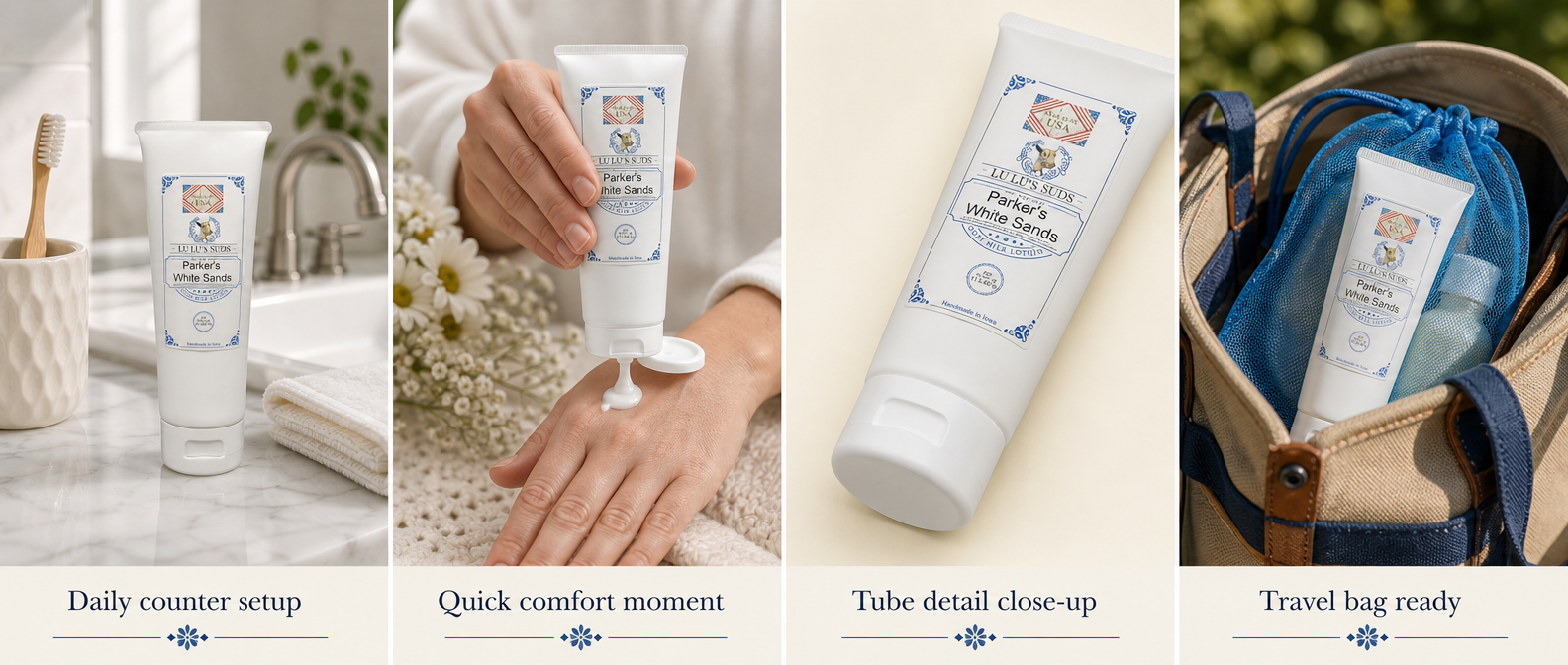 Parker's White Sands Goat Milk Lotion 8 oz.