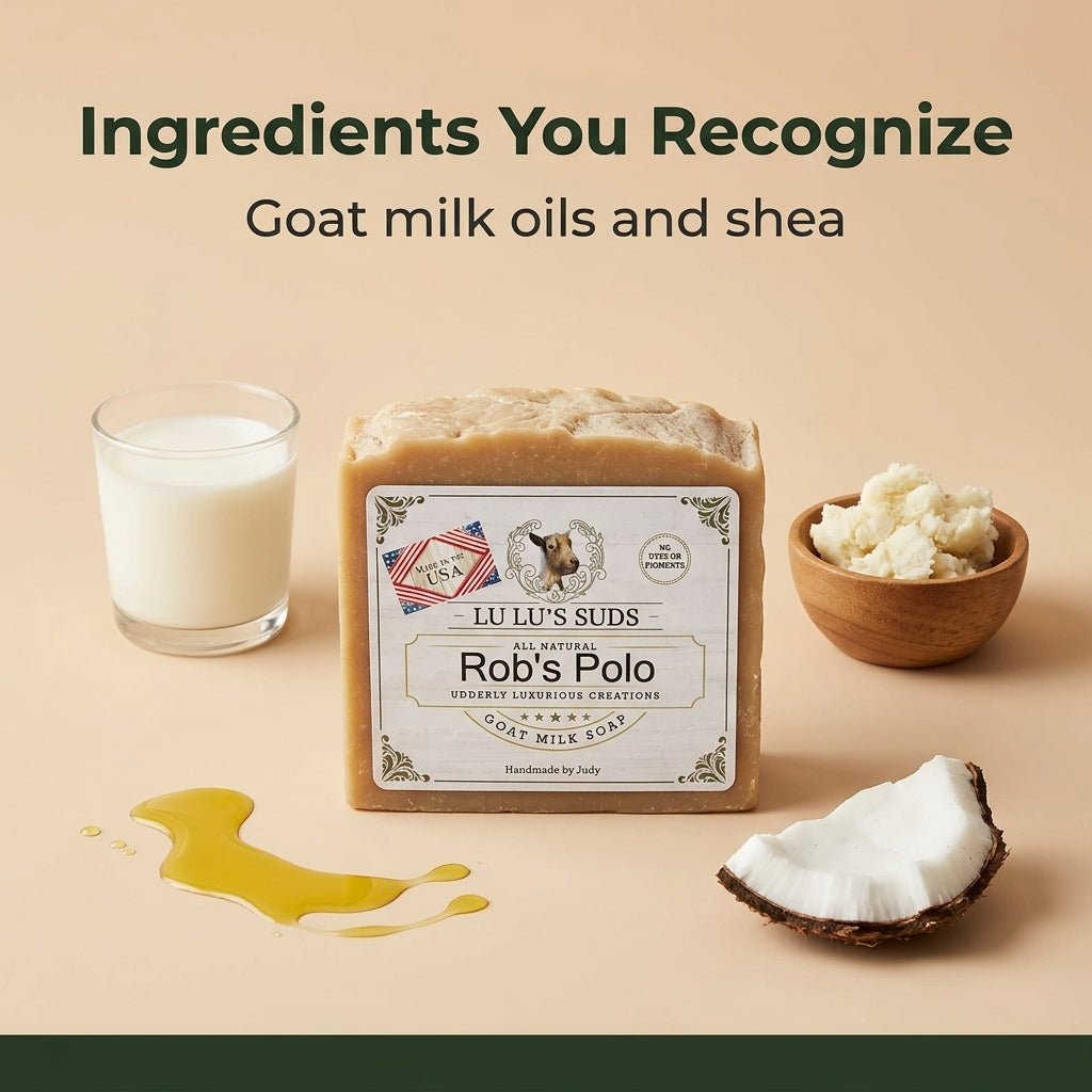 Rob's Polo Goat Milk Soap 5 oz.