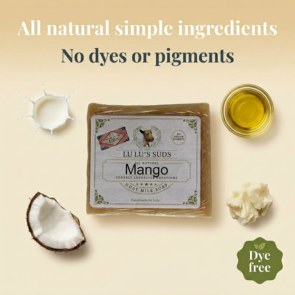 Mango Goat Milk Soap 5 oz.