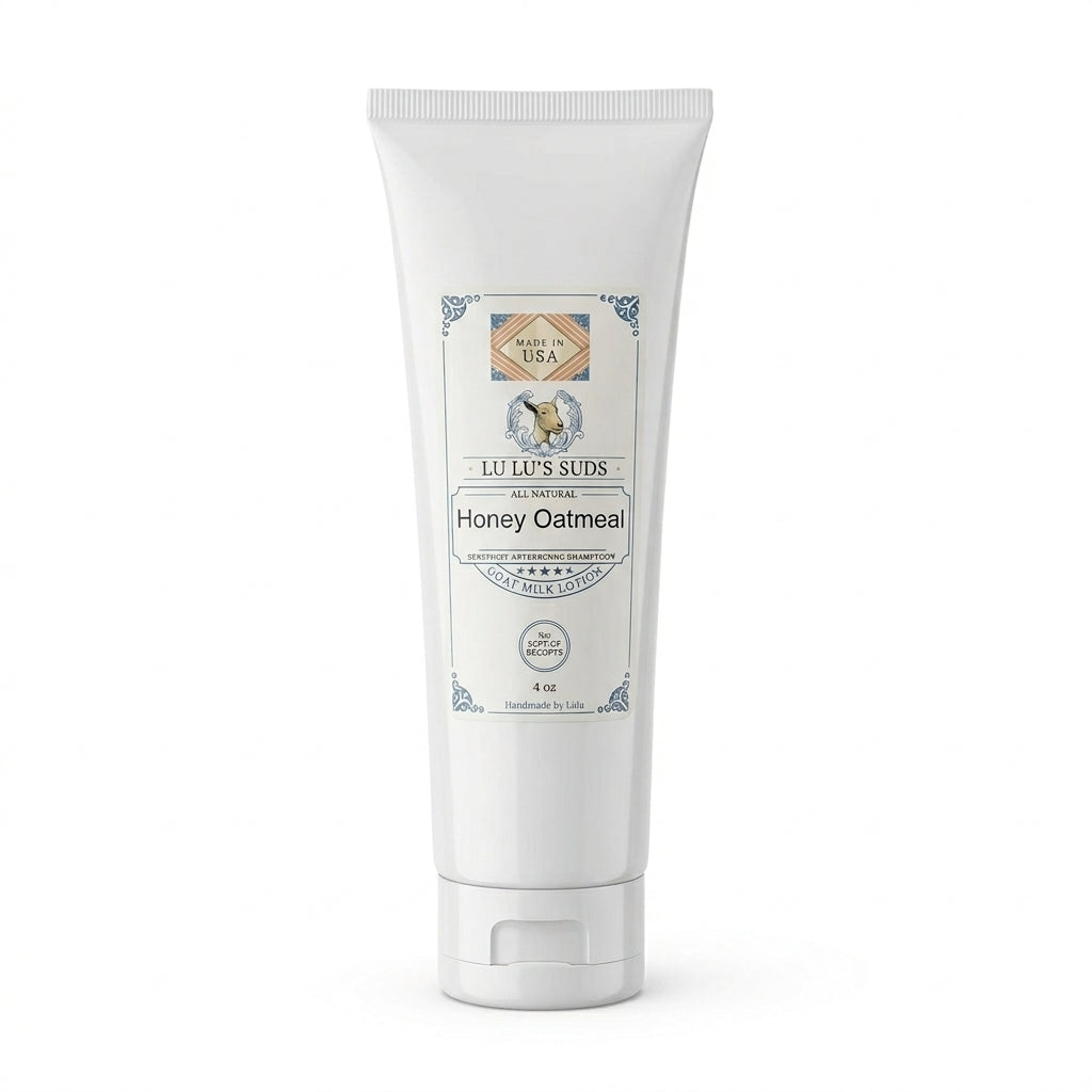 Honey Oatmeal Goat Milk Lotion 4 oz.
