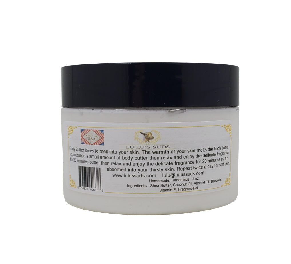 Almond Coconut Shea Body Butter 4 oz.