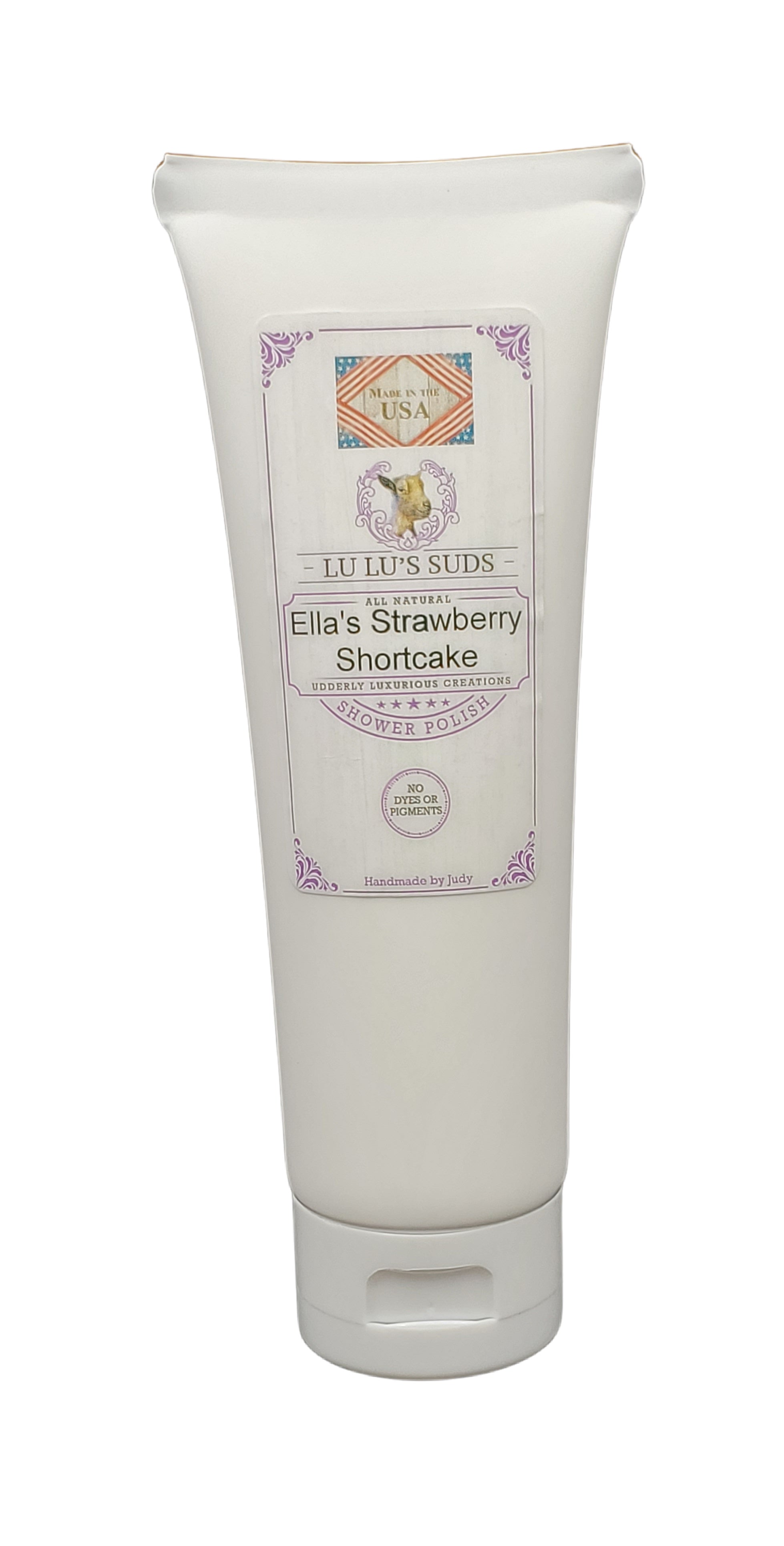 Ella's Strawberry Shortcake Body Shower Polish 8 oz.