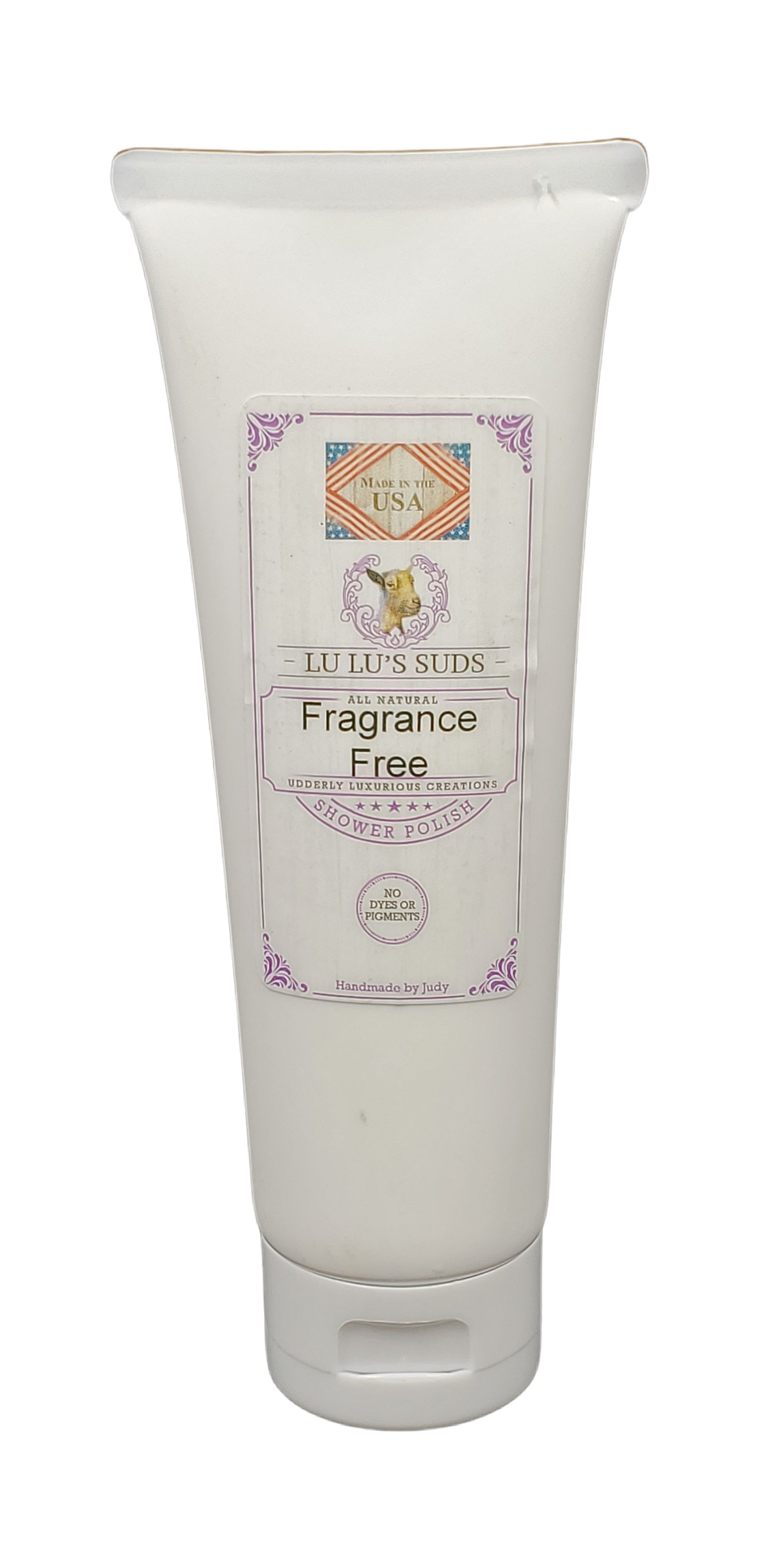 Fragrance Free Body Shower Polish 4 oz.