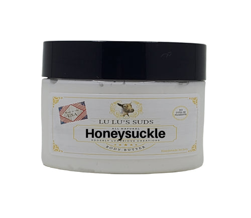 Honeysuckle Coconut Shea Body Butter 4 oz.
