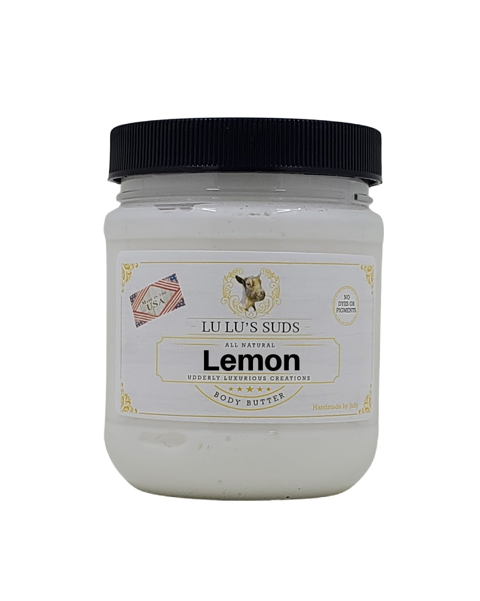 Lemon Coconut Shea Body Butter 8 oz.