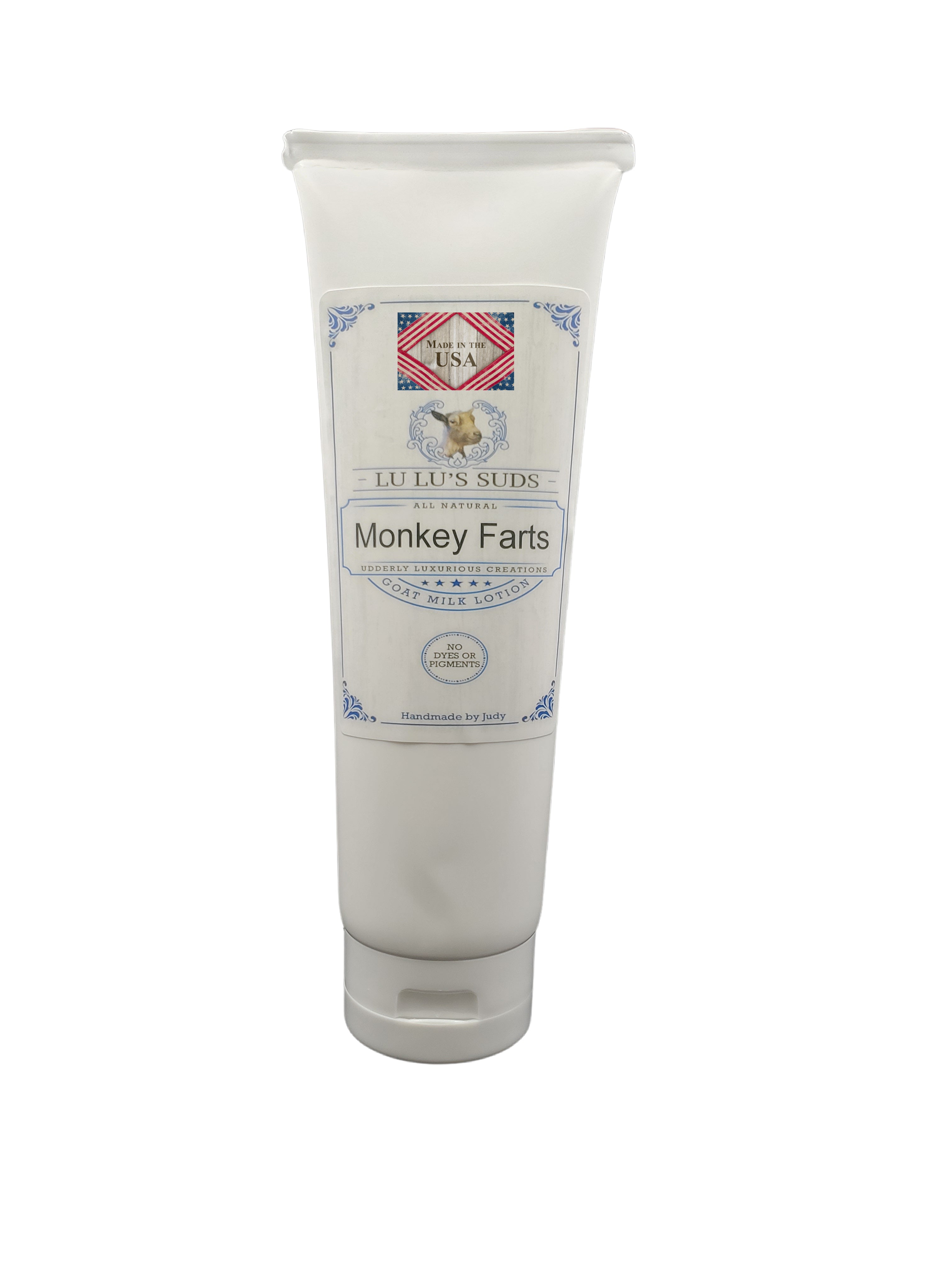 Monkey Farts Goat Milk Lotion 4 oz.