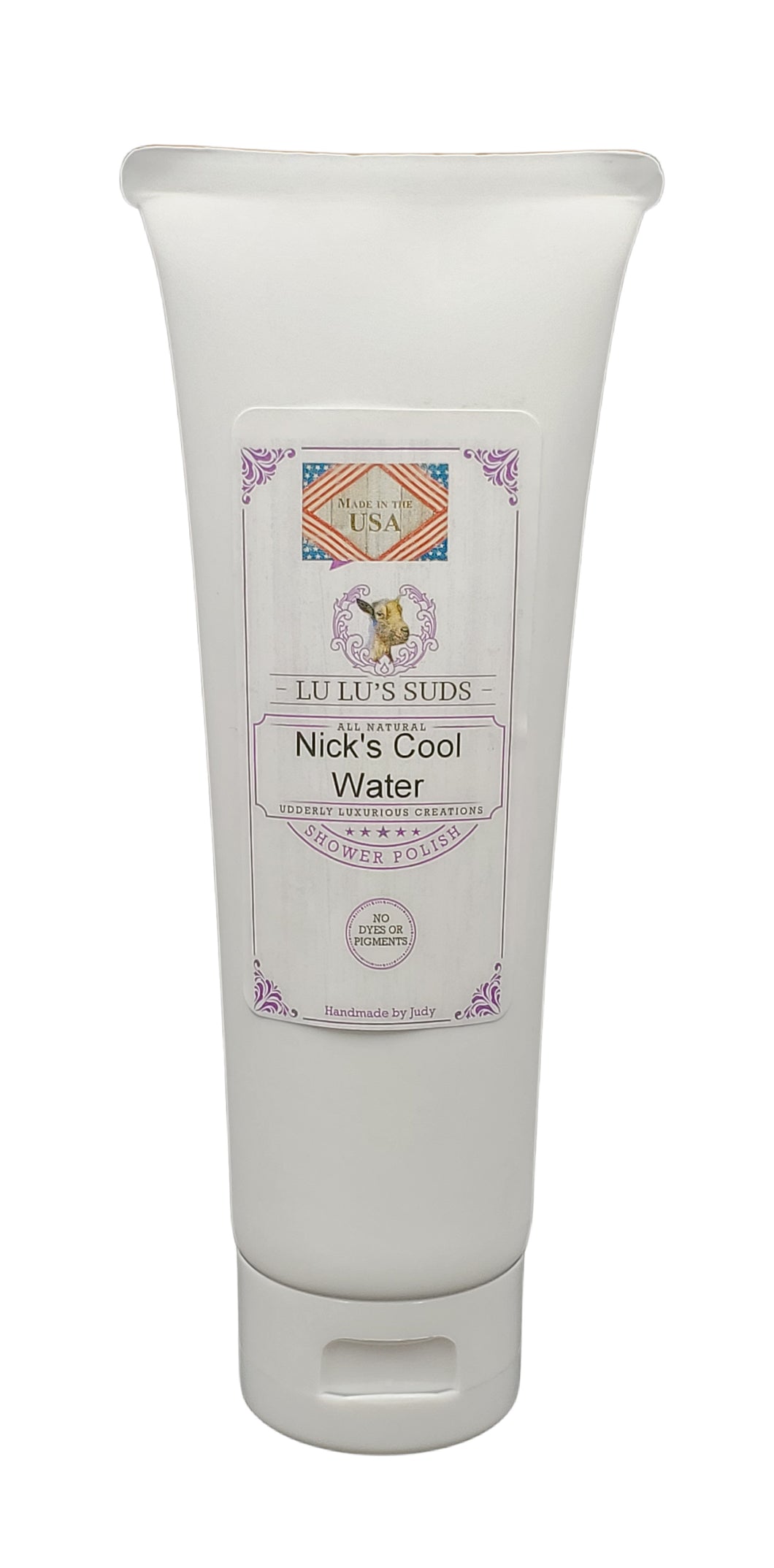 Nick's Cool Water Body Shower Polish 8 oz.