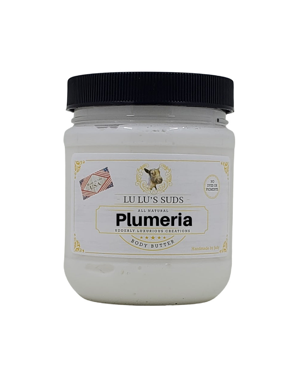 Plumeria Coconut Shea Body Butter 8 oz.