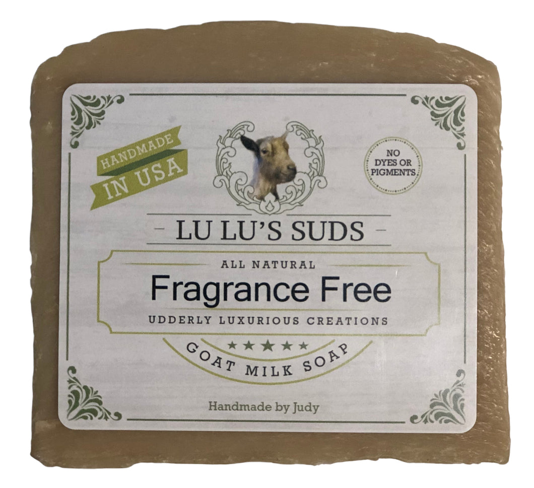 Fragrance Free Goat Milk Soap 5 oz.