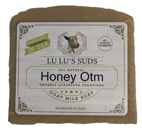 Honey Oatmeal Goat Milk Soap 5 oz.