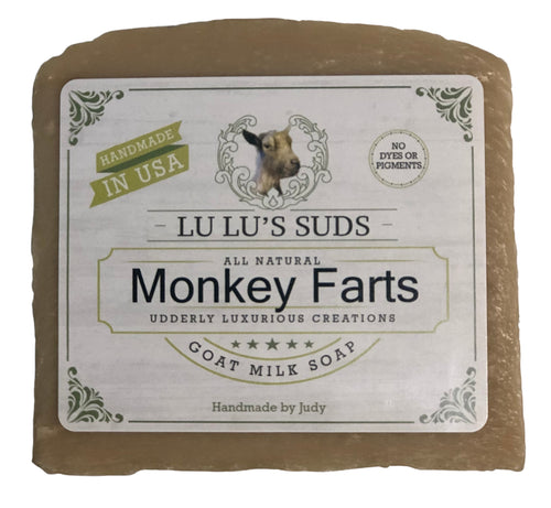 Monkey Farts Goat Milk Soap 5 oz.