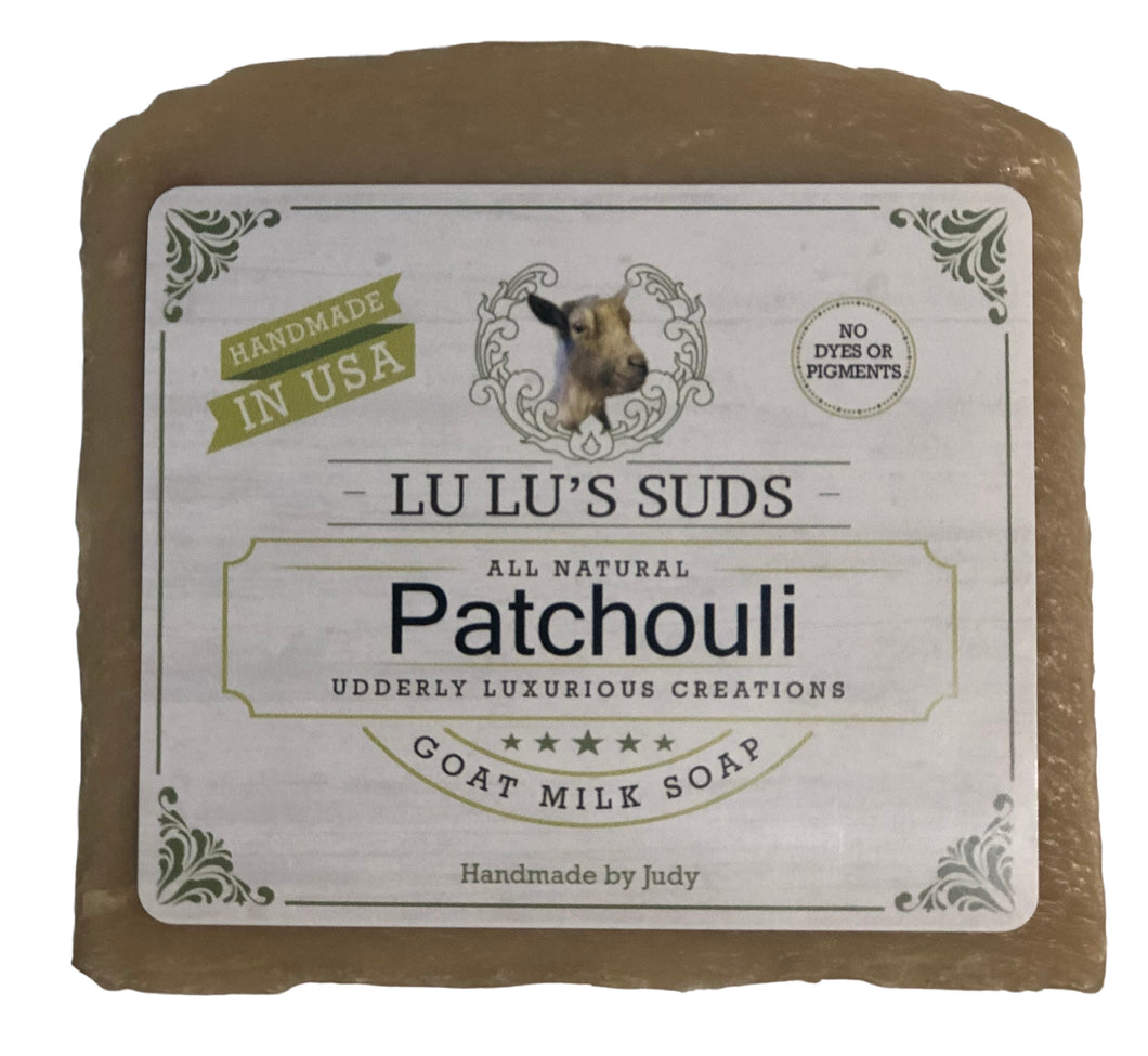 Patchouli Goat Milk Soap 5 oz.