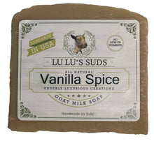 Vanilla Spice Goat Milk Soap 5 oz.