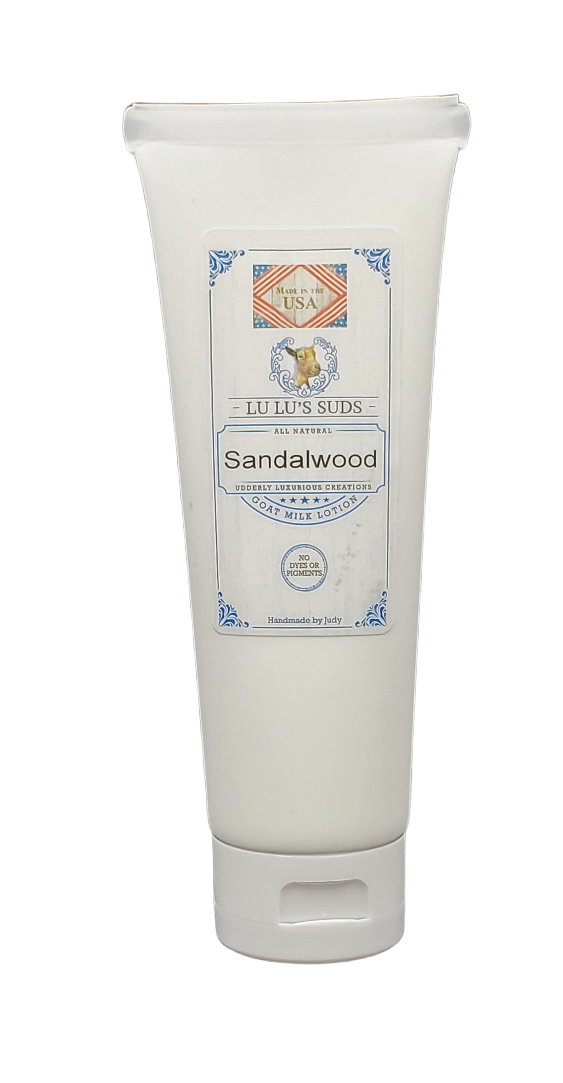 Sandalwood Goat Milk Lotion 8 oz.