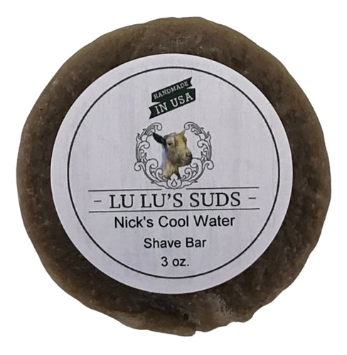 Nick's Cool Water Nick's Shave Bar 3 oz.